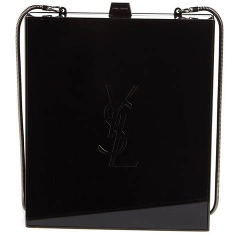 ysl evening|YSL tuxedo clutch.